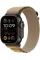 Apple Watch Ultra 2 49mm Black Titanium Case with Tan Alpine Loop (Large) 2024